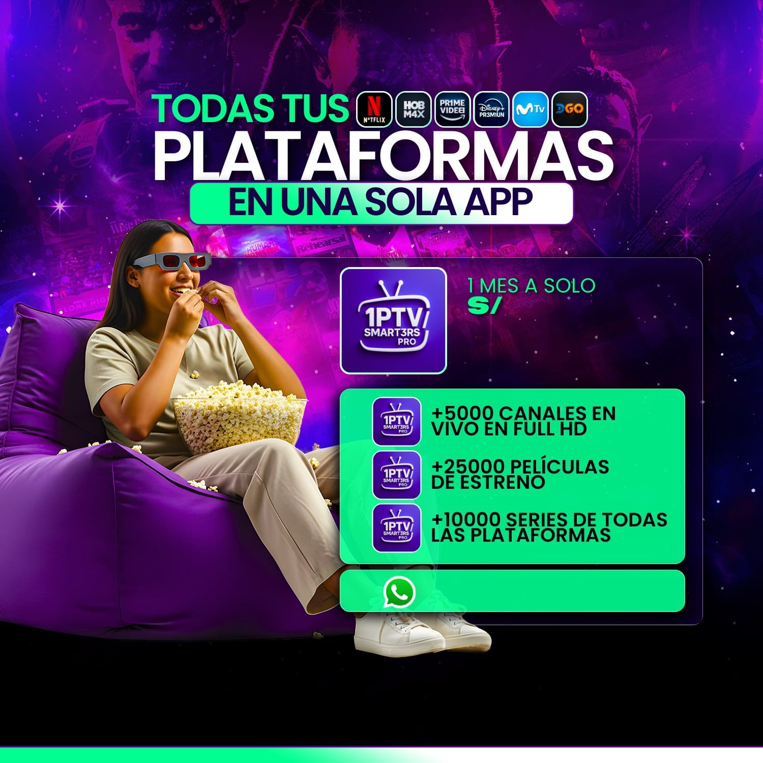 IPTV 3 MESES 4 DISPOSITIVOS